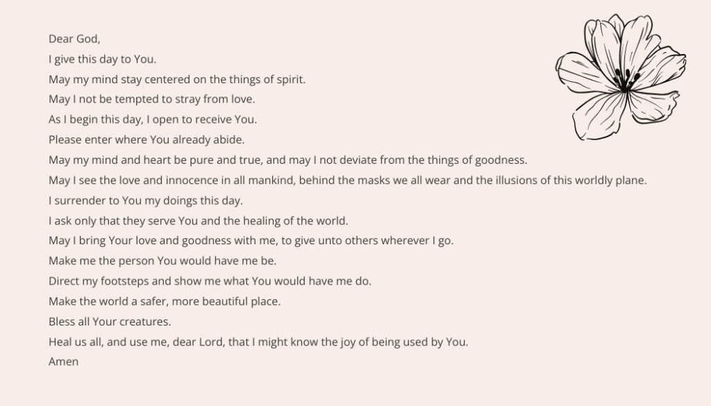 Daily Prayer